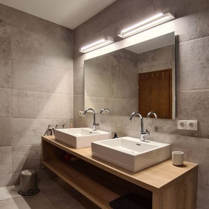 LED Koupelnové osvětlení zrcadla MARILYN LED/18W/230V 60 cm IP44 bílá