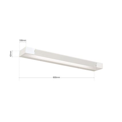 LED Koupelnové osvětlení zrcadla MARILYN LED/18W/230V 60 cm IP44 bílá
