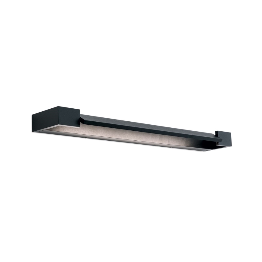 LED Koupelnové osvětlení zrcadla MARILYN LED/18W/230V 60 cm IP44 černá