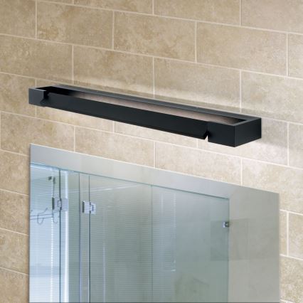 LED Koupelnové osvětlení zrcadla MARILYN LED/18W/230V 60 cm IP44 černá