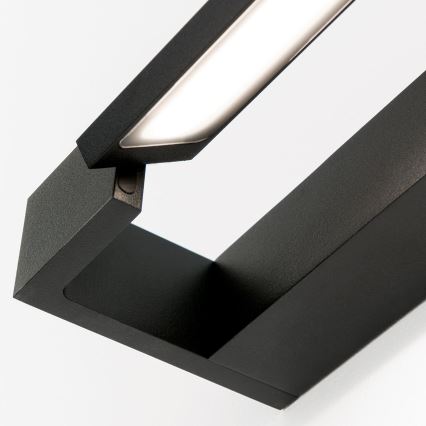 LED Koupelnové osvětlení zrcadla MARILYN LED/18W/230V 60 cm IP44 černá