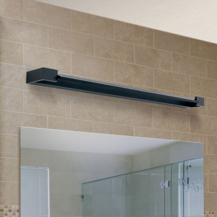 LED Koupelnové osvětlení zrcadla MARILYN LED/24W/230V 90 cm IP44 černá