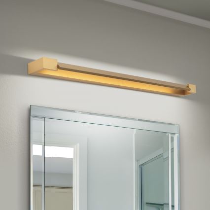 LED Koupelnové osvětlení zrcadla MARILYN LED/24W/230V 90 cm IP44 zlatá
