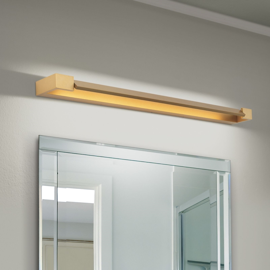 LED Koupelnové osvětlení zrcadla MARILYN LED/24W/230V 90 cm IP44 zlatá