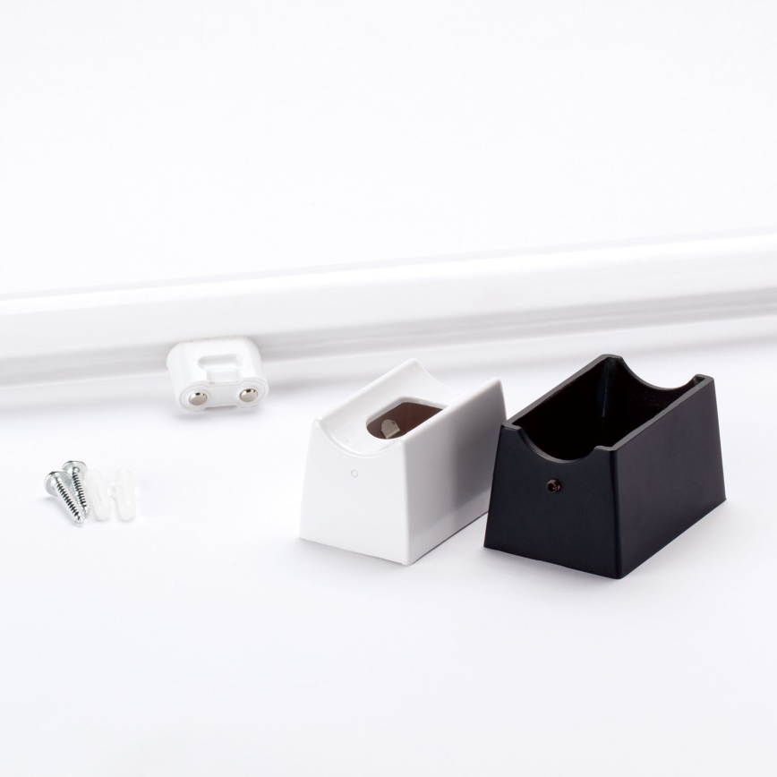 LED Nástěnné svítidlo VISAGIST 1xS14d/8W/230V černá
