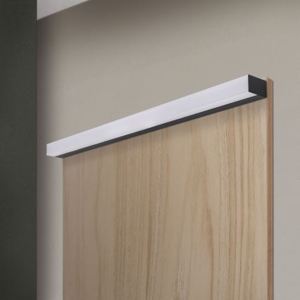 LED Koupelnové osvětlení zrcadla HORIZON LED/18W/230V 3000/4000K 90 cm IP44 černá