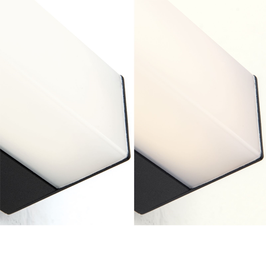 LED Koupelnové osvětlení zrcadla HORIZON LED/18W/230V 3000/4000K 90 cm IP44 černá