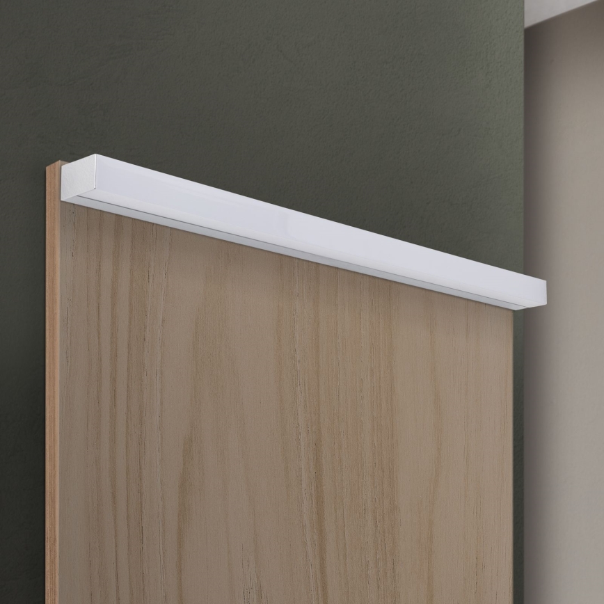 LED Koupelnové osvětlení zrcadla HORIZON LED/18W/230V 3000/4000K 90 cm IP44 stříbrná