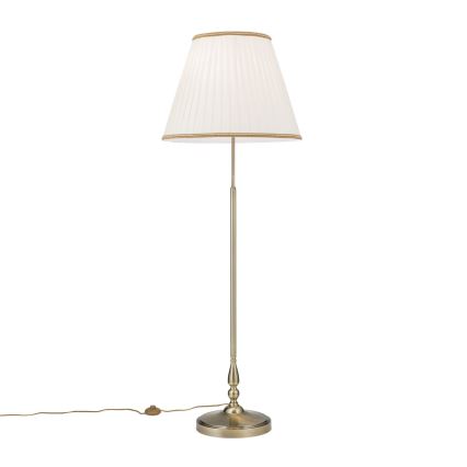 Stojací lampa TONIA 2xE27/60W/230V 154 cm bílá/bronz