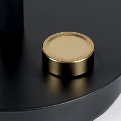 Stmívatelná flexibilní stolní lampa DOTTY 1xGU10/10W/230V černá/mosaz