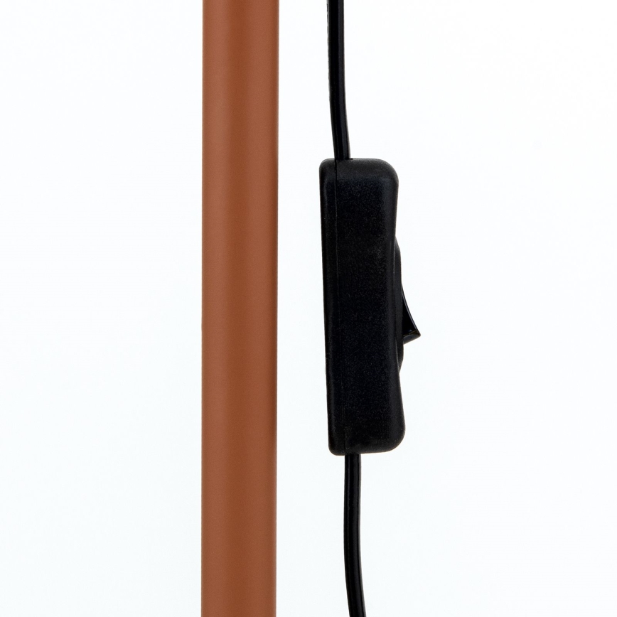 Stojací lampa GILI 1xE27/40W/230V cihlová