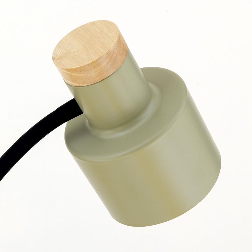 Stojací lampa GILI 1xE27/40W/230V zelená