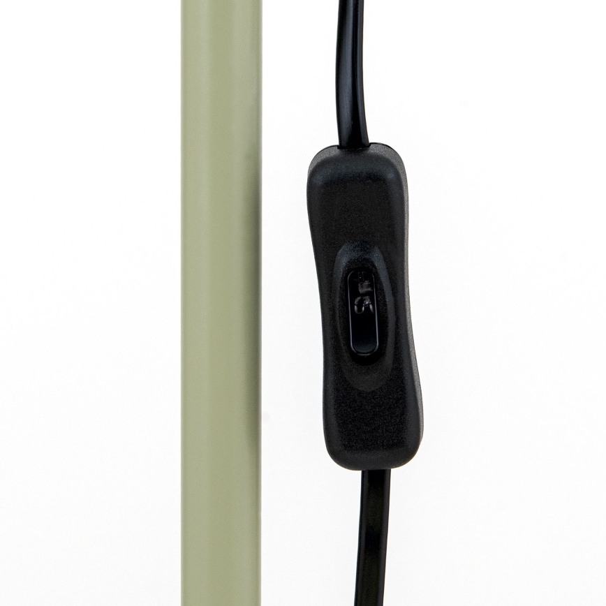 Stojací lampa GILI 1xE27/40W/230V zelená