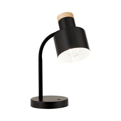 Stolní lampa GILI 1xE27/40W/230V černá