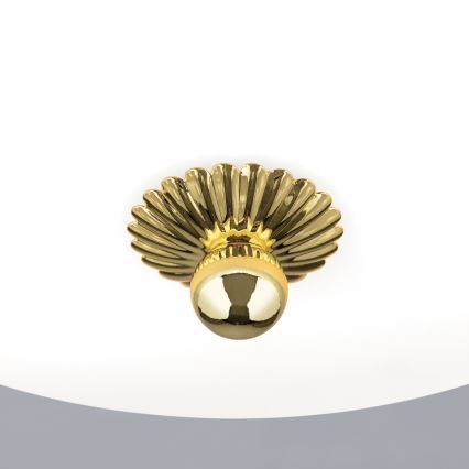 Stropní svítidlo EMPIRA 2xE27/40W/230V pr. 35,5 cm zlatá