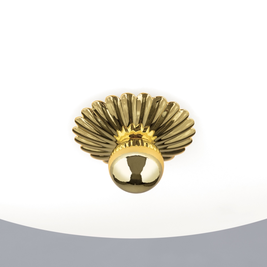 Stropní svítidlo EMPIRA 2xE27/40W/230V pr. 35,5 cm zlatá