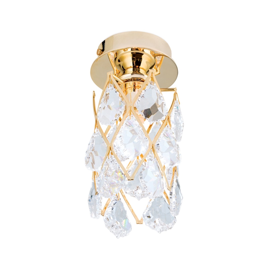 Stropní svítidlo RITA 1xG9/40W/230V pr. 9 cm zlatá