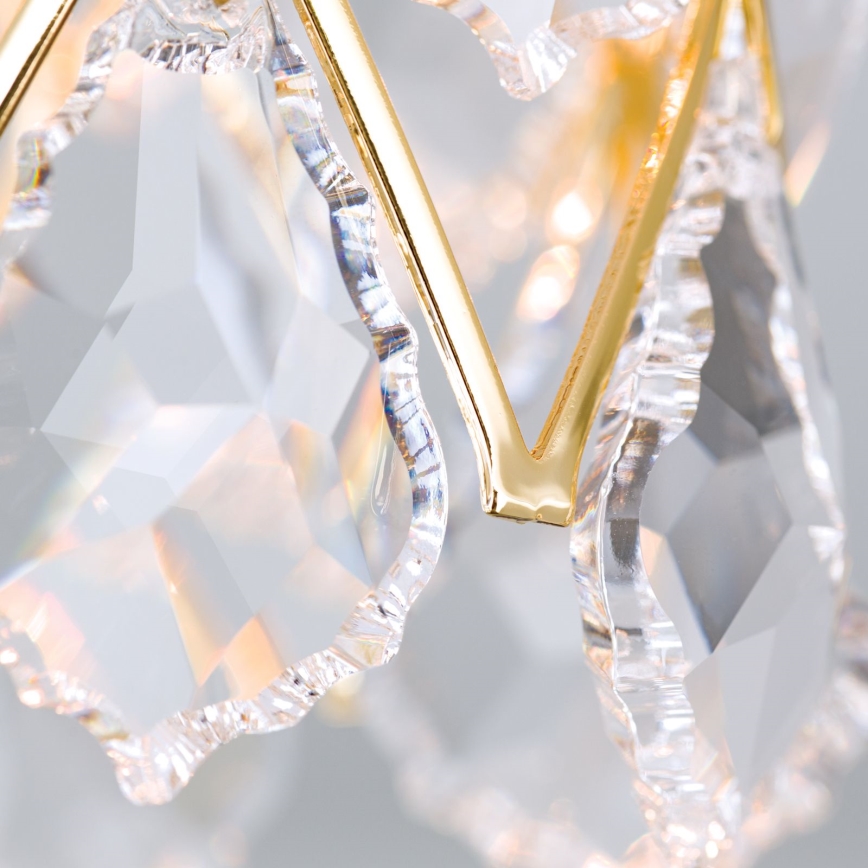 Stropní svítidlo RITA 1xG9/40W/230V pr. 9 cm zlatá