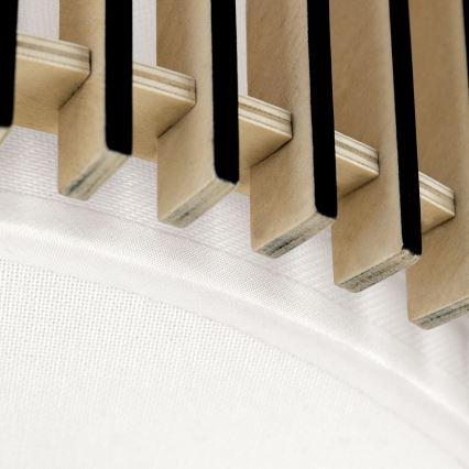 Stropní svítidlo TARTA 3xE27/40W/230V pr. 40 cm béžová