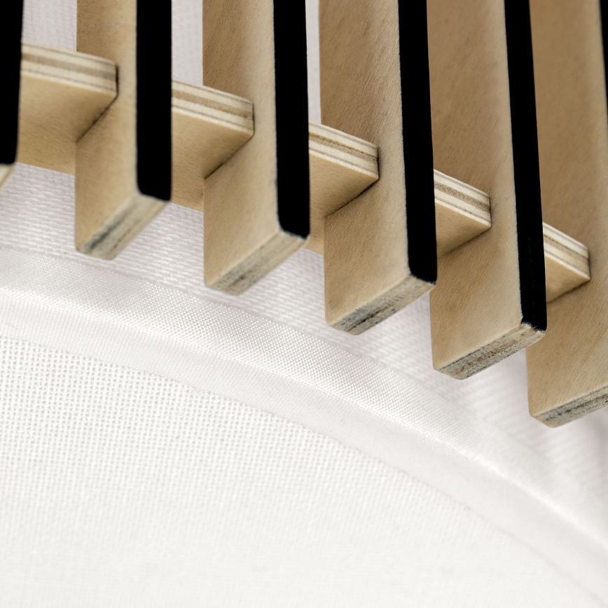 Stropní svítidlo TARTA 3xE27/40W/230V pr. 40 cm béžová