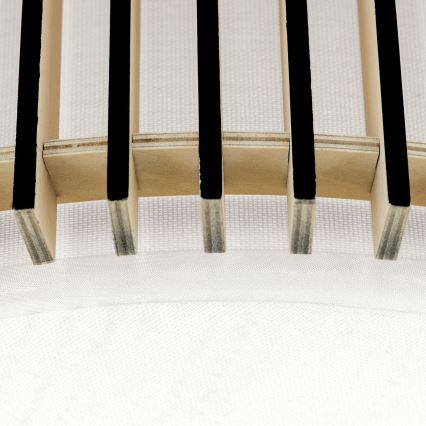 Stropní svítidlo TARTA 3xE27/40W/230V pr. 50 cm béžová