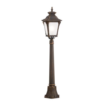 Venkovní lampa AIKO 1xE27/60W/230V 115 cm IP23 bronz/patina