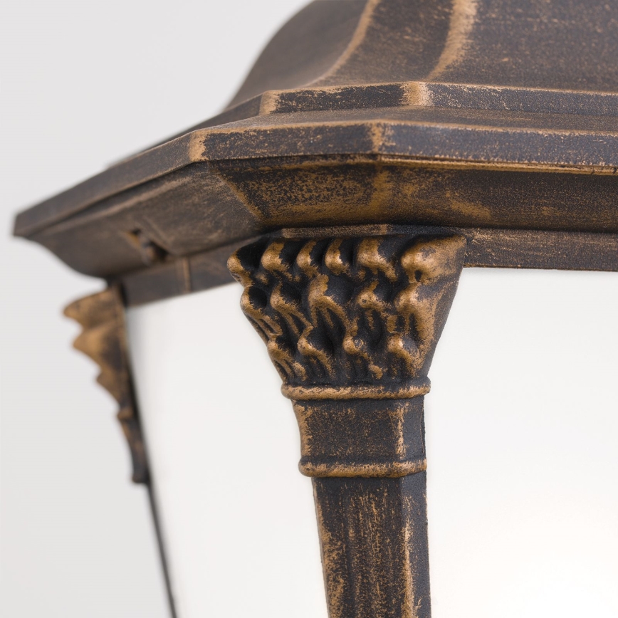 Venkovní lampa AIKO 1xE27/60W/230V 115 cm IP23 bronz/patina