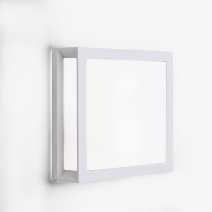 Venkovní svítidlo HENRY 2xE27/15W/230V 26x26 cm IP44 bílá
