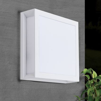 Venkovní svítidlo HENRY 2xE27/15W/230V 26x26 cm IP44 bílá
