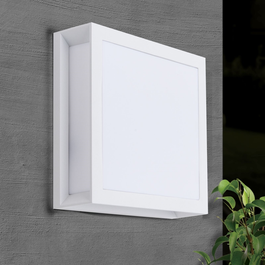 Venkovní svítidlo HENRY 2xE27/15W/230V 26x26 cm IP44 bílá