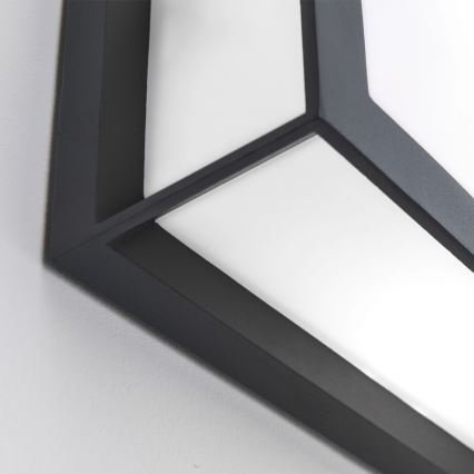 Venkovní svítidlo HENRY 2xE27/15W/230V IP44 antracit