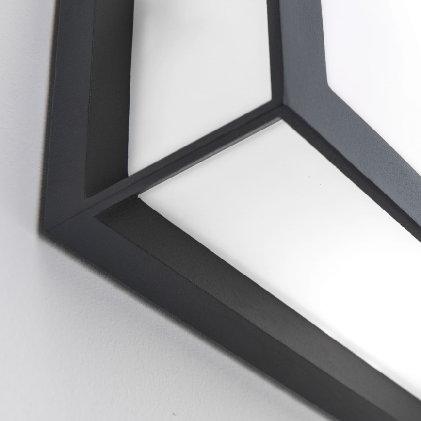 Venkovní svítidlo HENRY 2xE27/15W/230V IP44 antracit