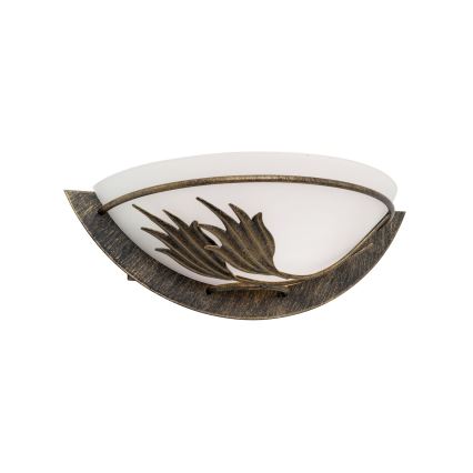 Nástěnné svítidlo FLEUR 1xE14/60W/230V bronz