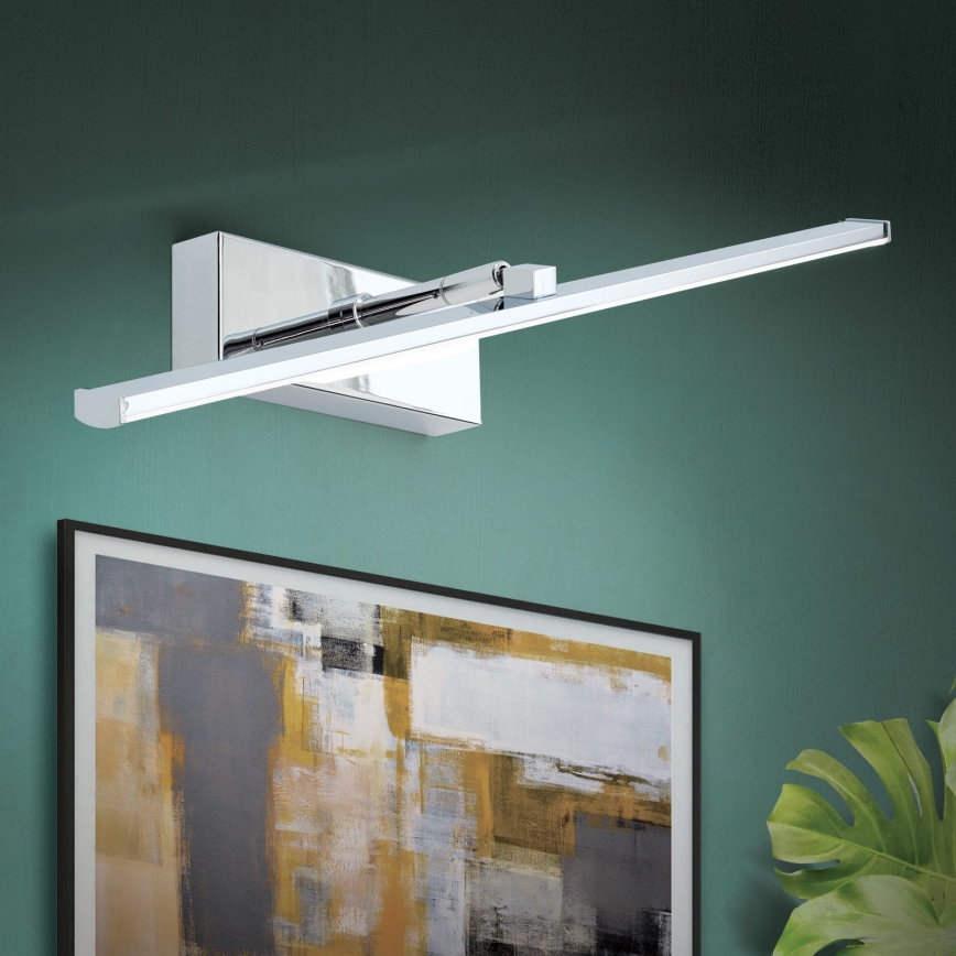 LED Obrazové svítidlo PUBLIO LED/10W/230V 50 cm lesklý chrom