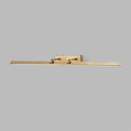 LED Obrazové svítidlo PUBLIO LED/15W/230V 75 cm zlatá/patina