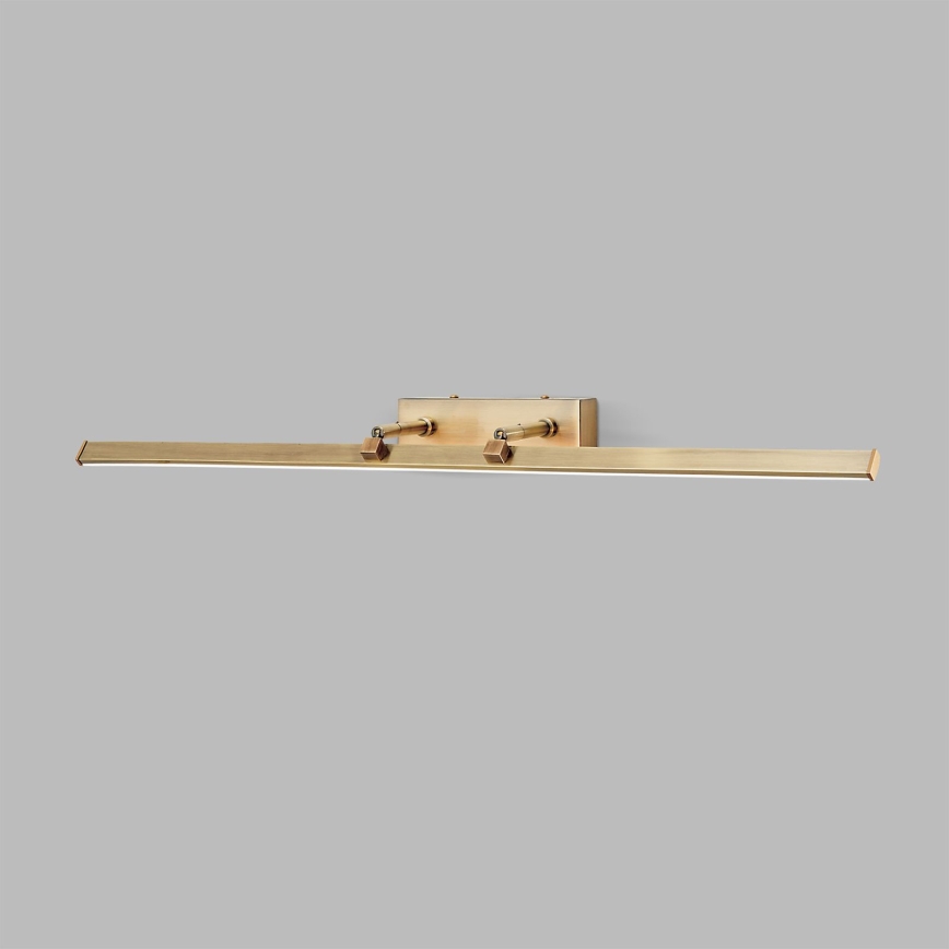 LED Obrazové svítidlo PUBLIO LED/15W/230V 75 cm zlatá/patina