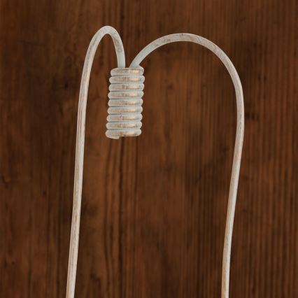Nástěnná lampa VELA 2xE14/40W/230V bílá/zlatá/patina