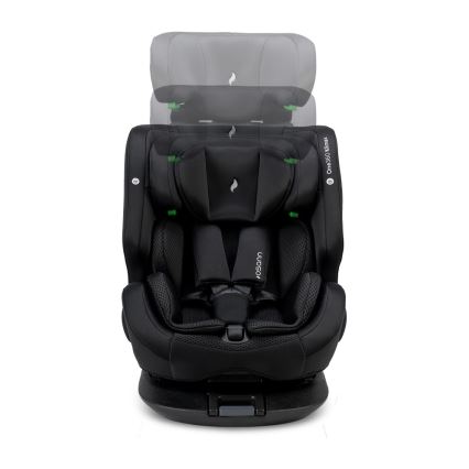 OSANN - Autosedačka ONE 360 Klimax i-Size 40-150 cm All Black
