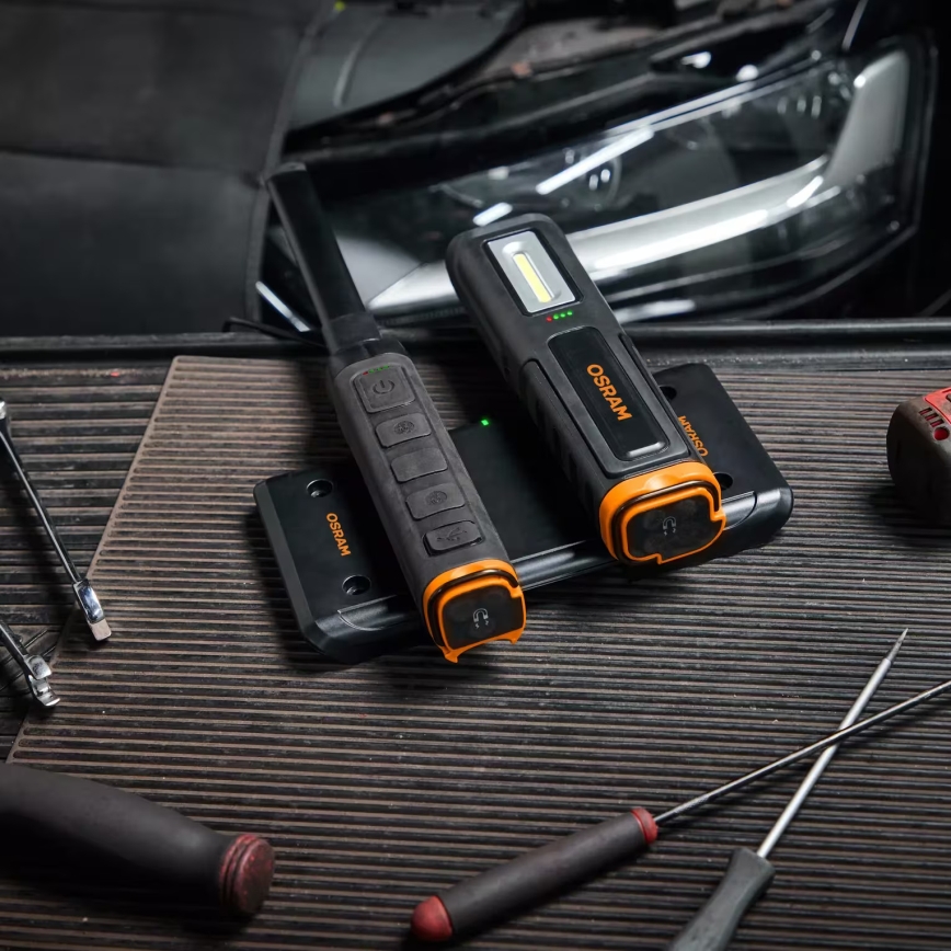 Osram - Bezdrátová magnetická nabíječka LEDINSPECT DUAL CHARGE PAD 5V