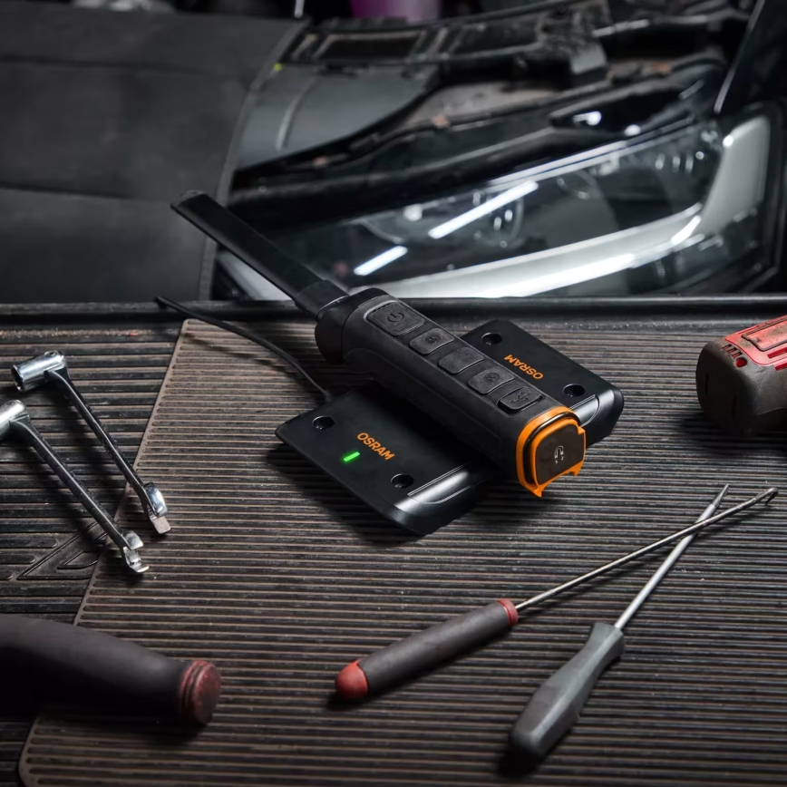 Osram - Bezdrátová magnetická nabíječka LEDINSPECT DUAL CHARGE PAD 5V