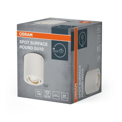 Osram - Bodové svítidlo SPOT 1xGU10/7W/230V bílá