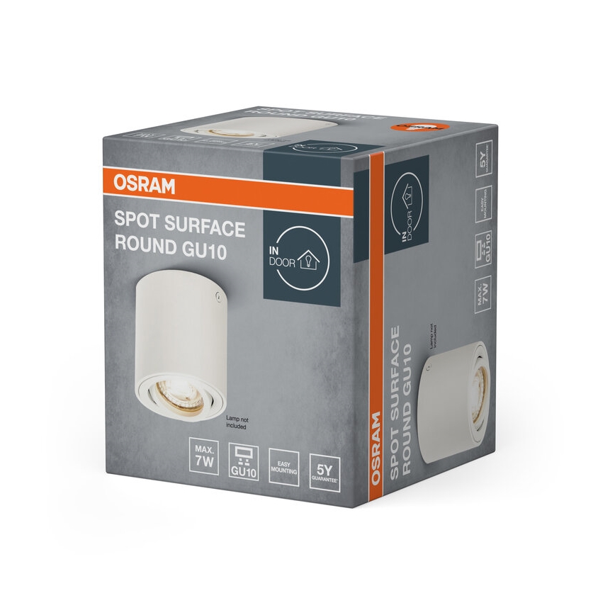 Osram - Bodové svítidlo SPOT 1xGU10/7W/230V bílá