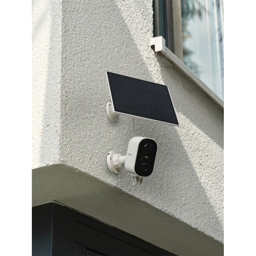 Osram - Chytrá solární kamera se senzorem 2K SMART+ 5V 5200 mAh IP66 Wi-Fi