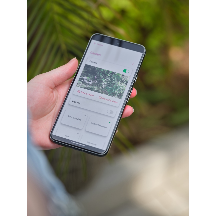 Osram - Chytrá solární kamera se senzorem 2K SMART+ 5V 5200 mAh IP66 Wi-Fi