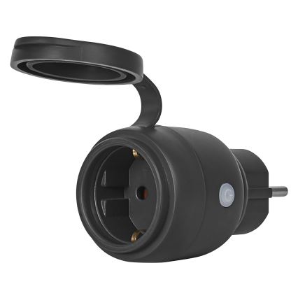 Osram - Chytrá venkovní zásuvka SMART+ MATTER SCHUKO 3680W/230V/16A IP44 Wi-Fi