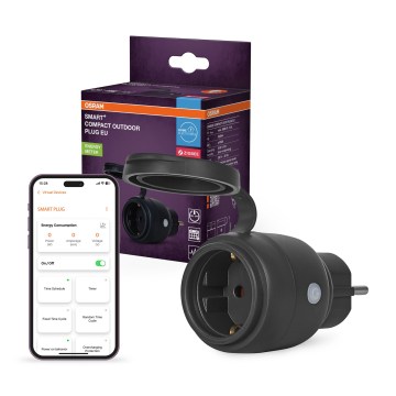 Osram - Chytrá venkovní zásuvka SMART+ SCHUKO 3680W/230V/16A IP44