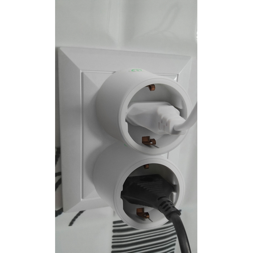 Osram - Chytrá zásuvka SMART+ MATTER SCHUKO 2300W/230V/10A Wi-Fi bílá