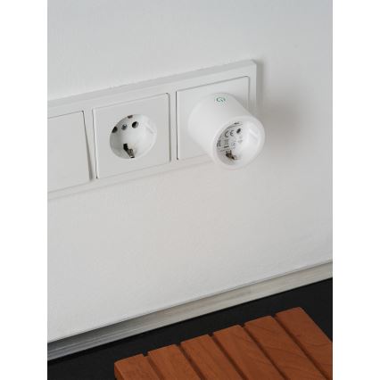 Osram - Chytrá zásuvka SMART+ MATTER SCHUKO 2300W/230V/10A Wi-Fi bílá