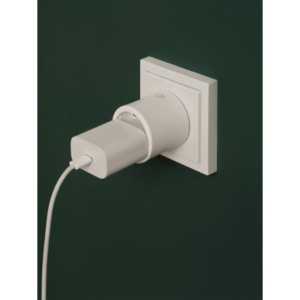 Osram - Chytrá zásuvka SMART+ MATTER SCHUKO 2300W/230V/10A Wi-Fi bílá