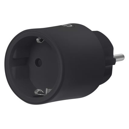 Osram - Chytrá zásuvka SMART+ MATTER SCHUKO 2300W/230V/10A Wi-Fi černá